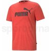 Pánské Tričko Puma tričko Essential Heather High Risk red