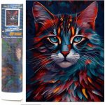 Norimpex Diamantové malování Upřený pohled 30 x 40 cm – Hledejceny.cz