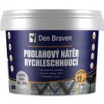Den Braven Podlahový nátěr RYCHLESCHNOUCÍ kbelík 4 kg – Sleviste.cz