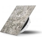 Air Design Glass čtvercový Mramor šedý 3030 100 mm – Hledejceny.cz