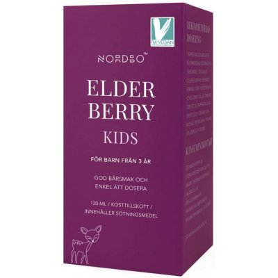 Nordbo Elderberry Kids 120 ml – Hledejceny.cz