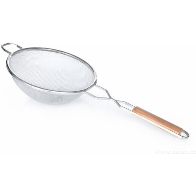 CHEF | cedník s dvojitým sítem z nerezové oceli | Ø 21 cm – Sleviste.cz