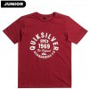 Dětské tričko Quiksilver CIRCLED SCRIPT FRONT TIBETAN RED dětské skate tričko