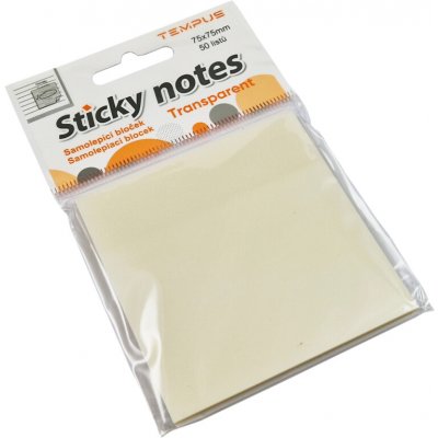 Tempus bloček samol.fólie transp. 75 x 75 50l závěs – Hledejceny.cz