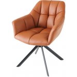 Interior DE Papillon koňak kůže otočná 2 ks – Hledejceny.cz