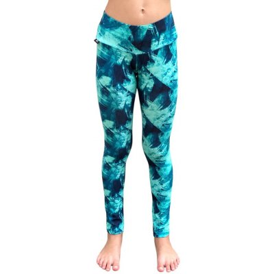 Dívčí funkční legíny modro zelené – Zbozi.Blesk.cz