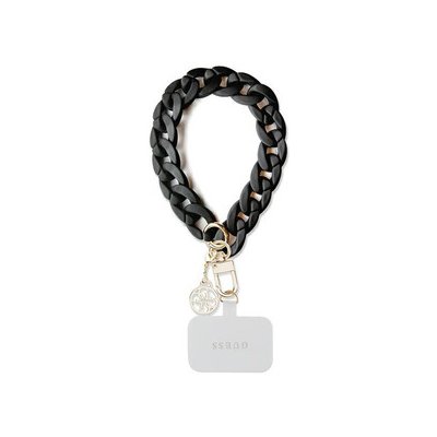 Guess Univerzální Popruh na Ruku 4G Charm Black, GUOUCBMC4MK – Zboží Mobilmania
