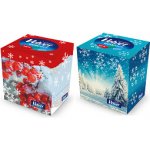 Velvet Winter papírové kapesníčky v krabičce 3-vrstvé 60 ks – Zboží Dáma