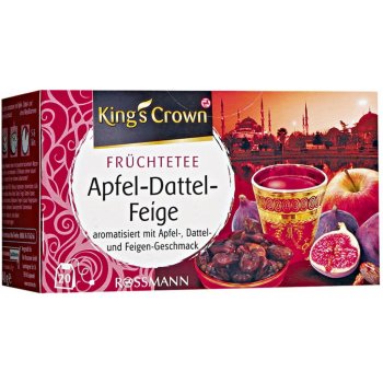 King's Crown ovocný čaj jablka datle fíky 20 ks 40 g