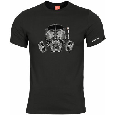 Tričko Pentagon Ageron Gas Mask Černá – Hledejceny.cz