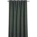 Zatemňovací závěs s řasící páskou Blackout se strukturou zelený 245 x 140 cm – Hledejceny.cz