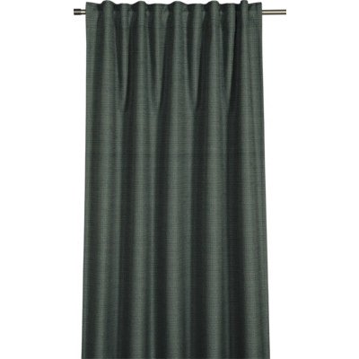 Zatemňovací závěs s řasící páskou Blackout se strukturou zelený 245 x 140 cm – Hledejceny.cz