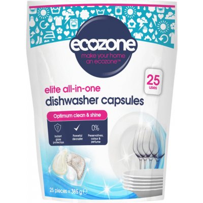 Ecozone kapsle na nádobí Elite All-in-one 25 ks – Sleviste.cz