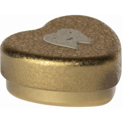 Maileg kovová krabička na zoubky gold small zlatá kov