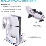 FIXED Multifunkční stanice pro PlayStation 5 (Slim) FIXPS5S-MCS-BW – Zboží Živě