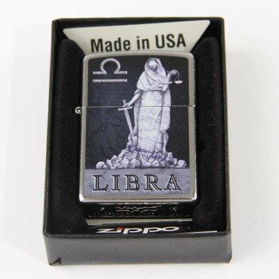Zippo satin fin. col. cZodiac Librac – Hledejceny.cz
