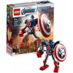 LEGO® Super Heroes 76168 Captain America v obrněném robotu – Hledejceny.cz