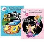 Ditipo Černé omalovánky Víly pro děti 3+ 32 stran – Zbozi.Blesk.cz