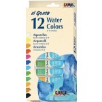Sada Akvarelové barvy EL GRECO v tubách 12 ml 12 barev – Hledejceny.cz