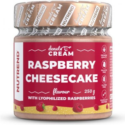 DeNuts Cream Nutrend Raspberry Cheesecake 250 g – Zboží Mobilmania