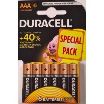 Duracell BASIC AAA 6ks 10PP100087