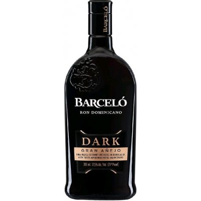 Ron Barceló Dark Gran Anejo Rum 37,5% 0,7 l (holá láhev) – Zboží Mobilmania