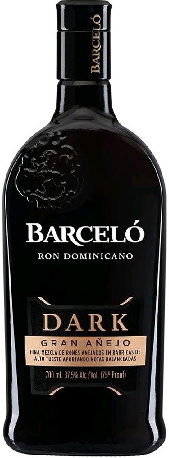 Ron Barceló Dark Gran Anejo Rum 37,5% 0,7 l (holá láhev)