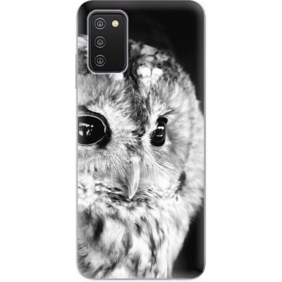 Pouzdro iSaprio - BW Owl - Samsung Galaxy A03s