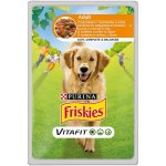 Purina Friskies pes Junior KUŘECÍ / mrkev 4 x 100 g – Sleviste.cz