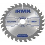Irwin Pilový kotouč s SK plátkem, 150x20 mm, 30 zubů, pro ruční kotoučové pily I150/30 – Hledejceny.cz