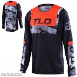 Troy Lee Designs GP Jersey Youth Brazen Camo Black Orange 2022 – Zbozi.Blesk.cz