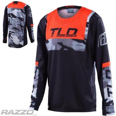 Troy Lee Designs GP Jersey Youth Brazen Camo Black Orange 2022 – Zbozi.Blesk.cz