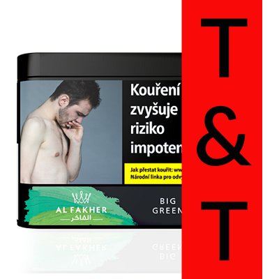 Al Fakher Big Green 200 g – Zboží Mobilmania