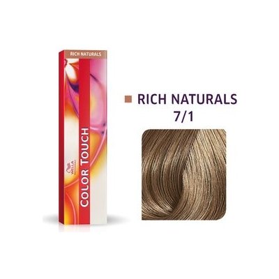 Wella Color Touch Rich Naturals barva na vlasy 7/1 60 ml