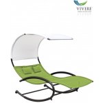Zahradní houpací postel Vivere Double Chaise Rocker, Sienna – Zboží Dáma