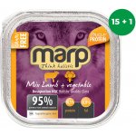 Marp Mix Adult Dog jehně a zelenina 16 x 100 g – Zbozi.Blesk.cz