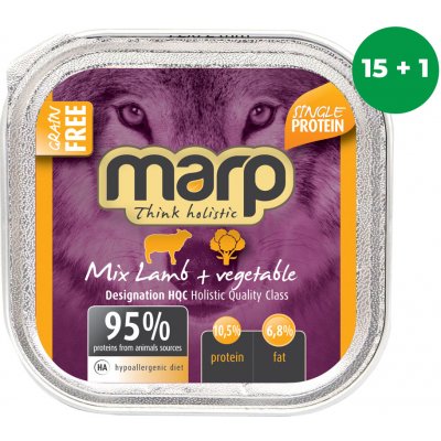 Marp Mix vanička jehně + zelenina 16 x 100 g