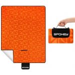 Spokey PICNIC APRICOTE Pikniková deka s popruhem 150 x 180 cm – Zboží Mobilmania