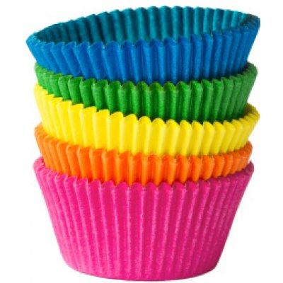 Wimex košíky na pečení ø 50 mmx30 mm 100ks barevné – Hledejceny.cz