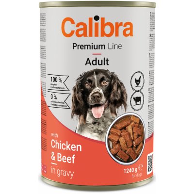 Calibra Dog Premium with Chicken&Beef 1,24 kg