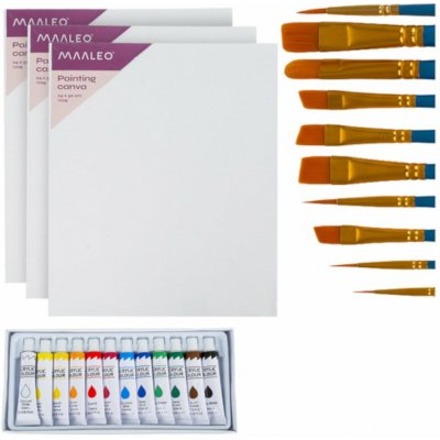 Maaleo 26338 Kreativní malířská sada 26 ks – Zboží Dáma