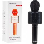 Karaoke mikrofon s reproduktorem černý – Zboží Dáma