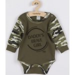 Kojenecké body s dlouhým rukávem New Baby Army girl Kojenecké body s dlouhým rukávem New Baby Army girl – Hledejceny.cz