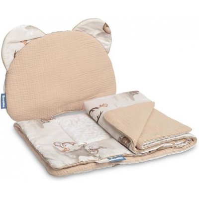 SENSILLO MUŠELÍNOVÁ SOUPRAVA HNĚDÁ GROVE – Sleviste.cz