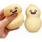 Peanut Squeeze HAPPY veselý antistresový mačkací arašíd 10 cm – Hledejceny.cz