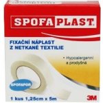 3M Spofaplast Náplast cívková textilní 131SB 1. 25 cm x 5 m – Sleviste.cz