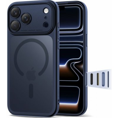 Tech-Protect MagPeak CC MagSafe iPhone 17 Pro Max - Matte Deep Blue – Zboží Živě