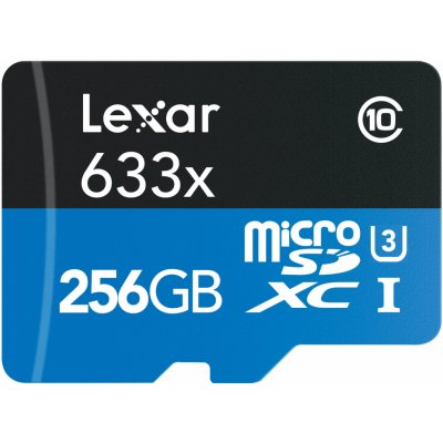 Lexar microSDXC UHS-I 256 GB LSDMI256BBNL633A – Sleviste.cz