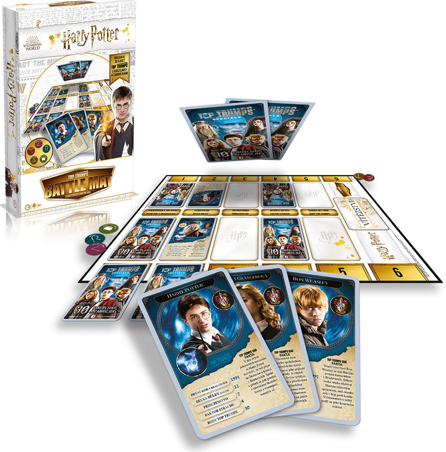 Winning Moves Top Trumps Battle Mat Harry Potter