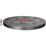 G.Gastro Pečicí plotna pro palačinkovač - 400x400x40 mm - 7 pfánků | nerezová ocel - kompatibilní s CGOM5 - D9783747 – Hledejceny.cz